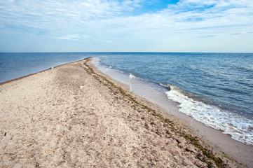 Fototapeta premium Beach on the Baltic sea, Poland