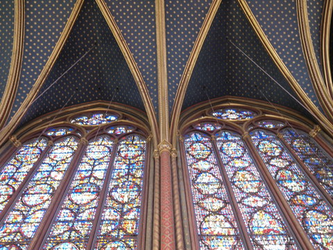 Sainte Chapelle en Par&iacute;s