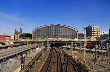 Fototapeta na wymiar Hamburg Central Station
