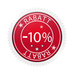 10 Prozent Rabatt