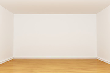 3d render empty room