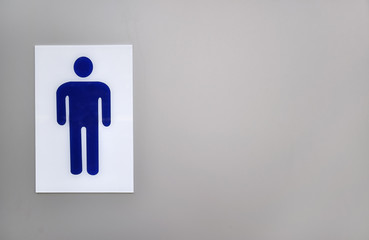 Gents Public Toilet Sign