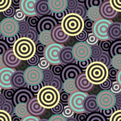 Seamless circle pattern
