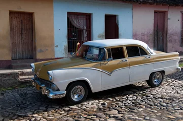 Papier Peint photo Voitures anciennes cubaines voiture3