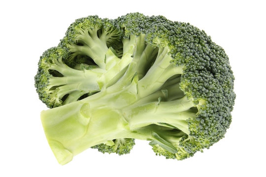 two green broccoli cabbages