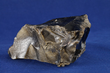 Rare, "lunar" obsidian from Teotihuacan, Mexico