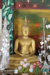 buddha image, Wat Prang Ku Ban Kwao, Mahasarakam
