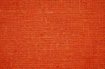 Dark orange linen cloth