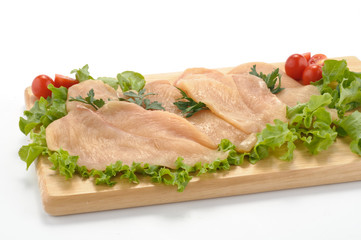 Petto di pollo a fette