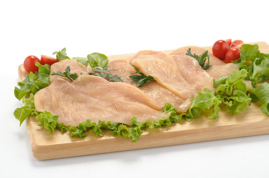 Petto di pollo a fette