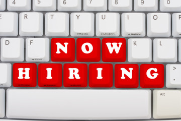 Now hiring
