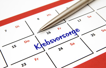 Termin Krebsvorsorge