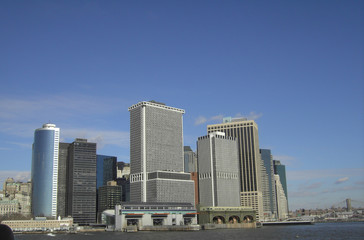 Fototapeta na wymiar Skyline - wieżowiec w Nowym Jorku