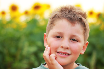 Fototapeta premium little boy
