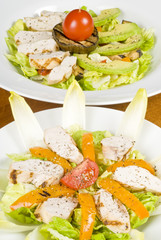 Grilled Chicken Breast Salads