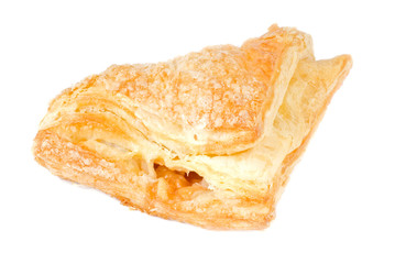 Apple Turnover Isolated on White