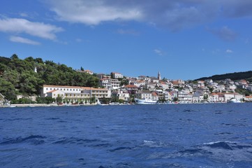 Fototapeta premium Povlja in Brac - Croatie