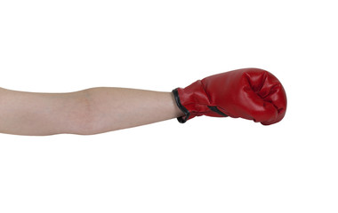 Punch with Boxing Glove