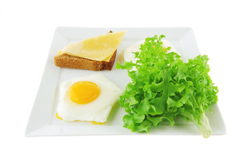 eggs and gold cheese