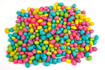 Obraz premium Color candies beans background