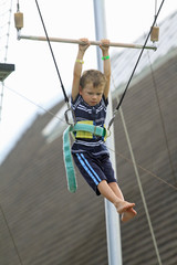 école du cirque : trapèze volant