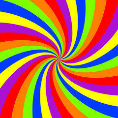 rainbow swirl pattern