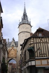Naklejka na ściany i meble Auxerre la tour de l'horloge
