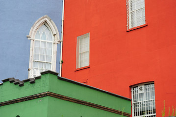 Fototapeta na wymiar Colorful Buildings