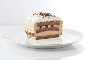 cappuccino cream cake