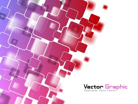 Vector Pink Squares
