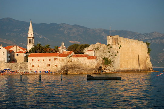 Old town of Budva, Montenegro