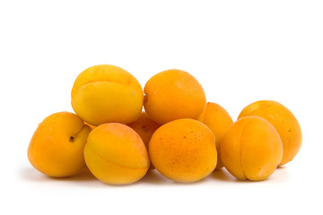Ripe apricots