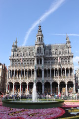 Flower carpet on the Grand Place in Brussels (August 2010)