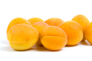 Ripe apricots