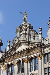 Fototapeta na wymiar Guild House na Grand Place, Bruksela