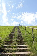 Obraz premium Treppe zum Himmel