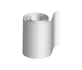 Sheet roll vector