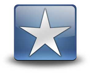 3D Effect Icon "Five-Pointed Star"