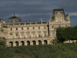 Fototapeta premium Museo del Louvre en Paris