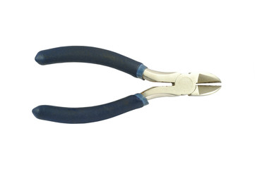 The pliers isolated on white background