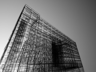 Abstract skyscrapers