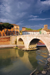 Puente Palatino,Roma.Italia
