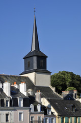 Clocher de l'église de Saint Gérons à Le Palais à Belle Ile