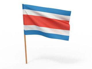 Flag of costa-rica
