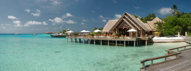 Fototapeta na wymiar Wyspie na Malediwach