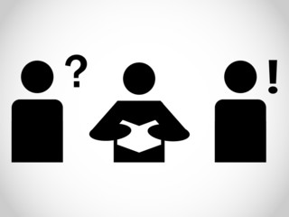 Pictogram of the people