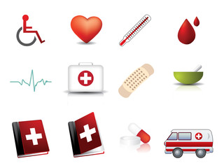 Medical icon set