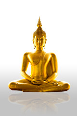 Buddism statue Isolated