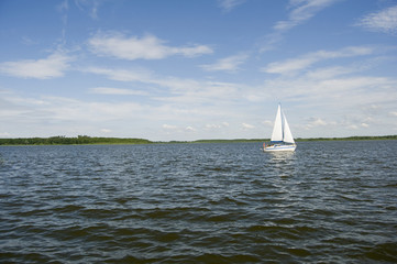 Fototapety  Mazury jezioro