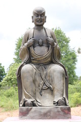 Fototapeta na wymiar Chinese Statue, Buddha Park, Korat